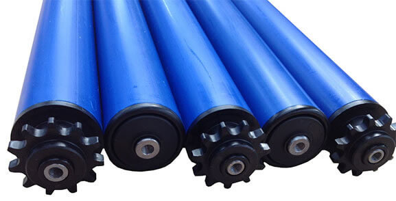 5 conveyor rollers